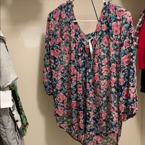 Women’s floral blouse